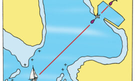 Measuring distances on mercator charts –